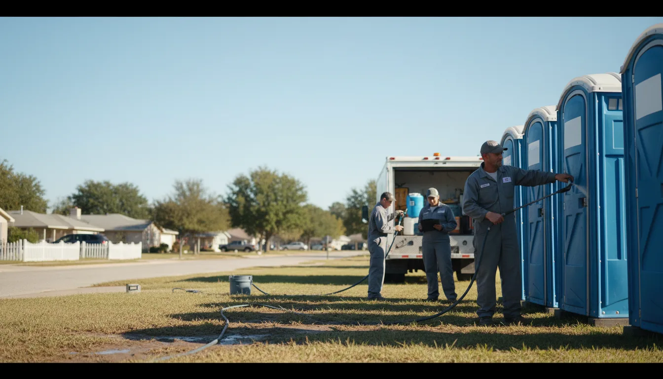 Long-Term Portable Toilet Rental in Aniwa, WI near me